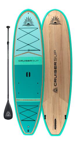 BLISS LE Wood / Carbon Paddle Board Package with Full Length Deck Pad | Cruiser SUP® Canada