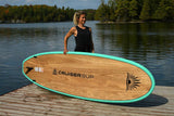 BLISS LE Wood / Carbon Paddle Board Package with Full Length Deck Pad | Cruiser SUP® Canada