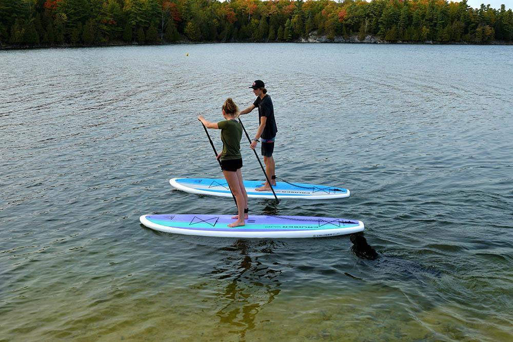 Two XCURSION CLASSIC Paddle Board Package with Full Length Deck Pad | Cruiser SUP® Canada