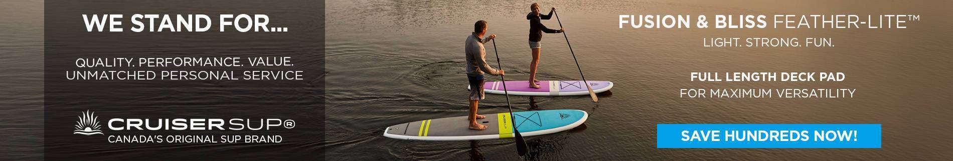Two Paddle Board Package Deals | Cruiser SUP® Canada