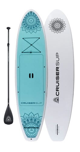 BALANCE 10'6" Yoga Paddle Board Package with Full Length Deck Pad | Cruiser SUP® Canada