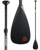 7" Blade/Reduced Diameter Shaft, 100% Carbon Adjustable Length Stand Up Paddle - Upgrade - cruiser-sup.ca