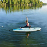 Yoga Mat Feather-Lite 10'6-11' with Full Length Yoga Deck Pad - cruiser-sup.ca