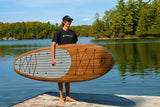 V-MAX 12' Woody Hybrid-Touring Paddle Board Package | Cruiser SUP® Canada