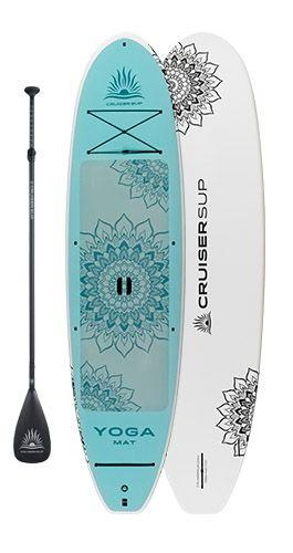 BALANCE 10'6 Yoga Paddle Board Package with Full Length Deck Pad